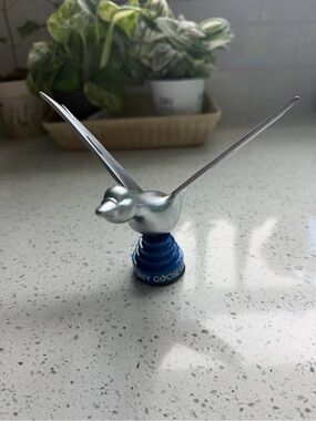 Vintage Grey Goose metal paperweight